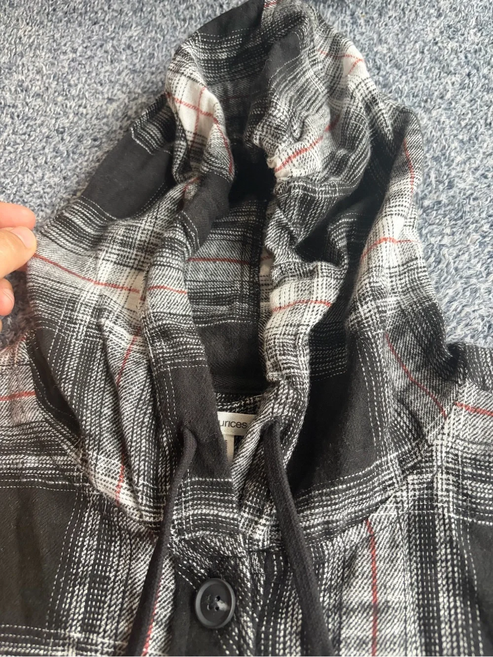 Maurices casual plaid